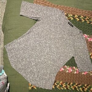 Apt. 9 Gray Textured Knit Top